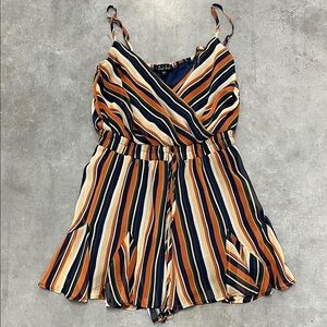 Trixxi Multicolor Striped Jumpsuit